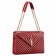 Saint Laurent Monogram Satchel Dark Red