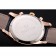 Omega Chronograph White Dial Rose Gold Case Blue Leather Strap