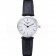 Longines La Grande Classique White Dial Black Leather Band Femme  622128