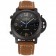 Panerai Luminor 1950 3 Days Chrono Flyback Black Dial Black Case Brown Leather Strap