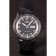 Mido Multifort Black Croco Leather Strap Black-Silver Dial 80296