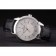 Swiss Vacheron Constantin Traditionnelle White Dial Roman Numerals Black Leather Bracelet