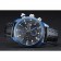 Maurice Lacroix Pontos S Supercharged Black And Blue Dial Black Leather Bracelet 1454224