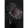 Blancpain Fifty Fathoms Speed Command Carbon Fiber Dial With Red Markings Black PVD Case Black Leather Strap 1453775