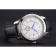 Vacheron Constantin Traditionnelle White Ship Dial Stainless Steel Case Black Leather Strap