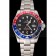 Swiss Rolex GMT Master II Black Dial Pepsi Bezel Stainless Steel Case And Bracelet 1453751
