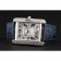 Cartier Tank Anglaise 36mm White Dial Diamonds Steel Case Blue Leather Bracelet