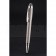 MontBlanc Starwalker Horizontally Grooved Silver Ballpoint Pen With Cap  622809