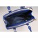 Prada Saffiano Small Leather Blue Bag
