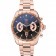 Tag Heuer Grand Carrera Rose Gold Bracelet Black Dial 801438