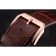 Swiss IWC Big Ingenieur 7-Day Power Reserve White Dial Rose Gold Case Brown Leather Bracelet 1453922