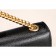 Saint Laurent Medium Monogram Satchel Grained Leather Black