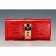 Hermes Medor Crocodile Leather Red Clutch 18926683