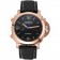 Panerai Luminor 1950 3 Days Chrono Flyback Black Dial Rose Gold Case Black Leather Strap
