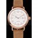 Hamilton Navy Pioneer White Dial Rose Gold Case Light Brown Leather Strap