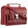 Saint Laurent High School Medium Crocodile Leather Bag Dark Red
