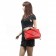Saint Laurent College Matelasse Large Bag Red