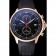 IWC Portugieser Yacht Club Black Dial Rose Gold Case Black Rubber Strap