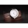 Hermes Classic MOP Dial Brown Elongated Leather Strap