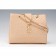 Saint Laurent Classic Monogram Shopping Bag Beige 607878