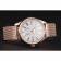 Patek Philippe Calatrava Small Seconds Silver Engraved Dial Rose Gold Case And Bracelet