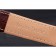 Cartier Rotonde Blue Crown Brown Leather Bracelet 621974