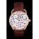 Hermes Classic Croco Leather Strap Multicolor Patterned Logo Dial 801402
