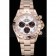 Rolex Cosmograph Daytona White with Black Subdials Gold Bracelet  622548