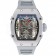 Richard Mille Tourbillion Rafael Nadal RM 27-01 Silver Case White Rubber Bracelet  1454255