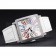 Franck Muller Master Square Color Dreams Diamonds Case White Leather Band  622356