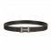Hermes Brown With Silver "H" Buckle Closure Belt