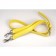 Salvatore Ferragamo Pebbled Leather Sofia Medium Yellow 608264