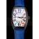 Franck Muller Casablanca Blue Croco Leather Band  621643