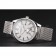 Patek Philippe Calatrava Small Seconds White Dial Stainless Steel Case And Bracelet