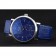 Piaget Altiplano Silver Case Blue Dial Blue Leather Bracelet  622630