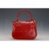 Chloe Marcie Satchel Crossbody Bag Dark Red