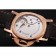 Swiss Panerai Luminor Black Dial Rose Gold Case Brown Leather Strap 1453842