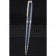 Rolex Silver Rimmed Dark Blue Ballpoint Pen  622801
