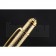 Cartier Fully Grooved Pattern Gold Ballpoint Pen  622777