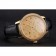 Swiss Vacheron Constantin Traditionnelle Power Reserve Gold Dial And Case Diamond Bezel Black Leather Strap