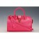 Saint Laurent Monogram Cabas Small Leather Bag Fuchsia