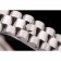 Rolex DateJust Brushed Stainless Steel Diamond Plated Case White Dial Diamond Plated Bezel