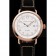 Hamilton Navy Pioneer White Dial Rose Gold Case Black Leather Strap