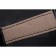 Patek Philippe Calatrava Black Dial Stainless Steel Case Black Leather Strap