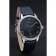 Emporio Armani Classic Dark Blue Dial Silver Case Dark Blue Leather Bracelet  622335