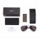Prada Aviator Linea Rossa Logo Silver Frame Sunglasses 308226