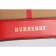 Burberry Small Bucket Bag In House Check And Red Leather 18926911