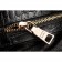 Prada Saffiano Crocodile Leather Black Bag