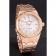 Swiss Audemars Piguet Royal Oak White Dial Rose Gold Case And Bracelet
