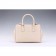 Prada Saffiano Lux Top Handle Beige